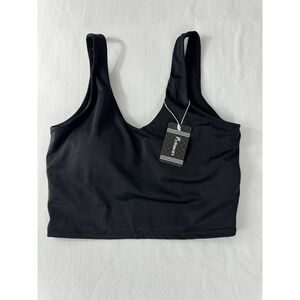 Women's Light Support  Cropped Sports‎ Bra - Eliwan Sz S